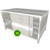 tủ inox cửa lùa