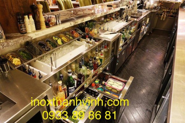 quầy bar inox đẹp nhất